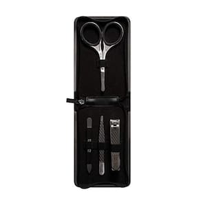Kit de higiene Revlon para homens, cortador de unhas, tesoura e pinça
