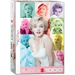 Quebra-cabeça EuroGraphics Marilyn Monroe Color Portrait 1000 peças