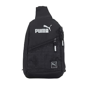 Mochila PUMA EVERCAT SIDEWALL SLING, preta/prata