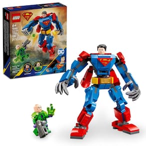 Brinquedo de construção LEGO DC Superman Mech vs. Lex Luthor 76302
