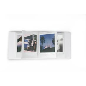 Álbum de fotos Polaroid Small White Capacidade de 40 fotos