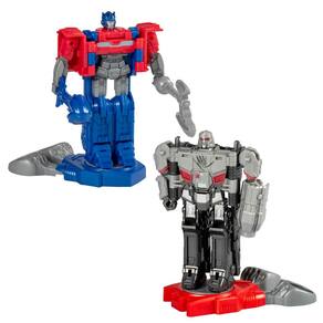 Boneco de ação Transformers Robot Battlers, pacote com 2, 11,5 cm
