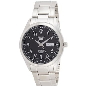 Relógio SEIKO 5 automático SNKP21J1 para homens com resistência à água de 50 m