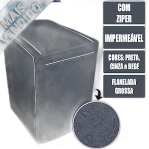 Capa De Maquina Lavar Electrolux Brastemp Consul 10 11 12 Kg
