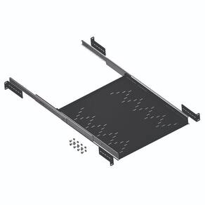 Bandeja Movel Max Eletron 19 1U X 600Mm Ventilada 4 Pontos