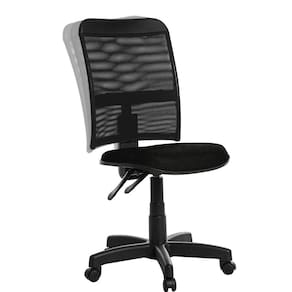 Cadeira Escritório Ergonômica Em Tela Rcp Preto
