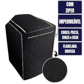 Capa De Maquina Lavar Electrolux Brastemp Consul 13 Á 17Kg