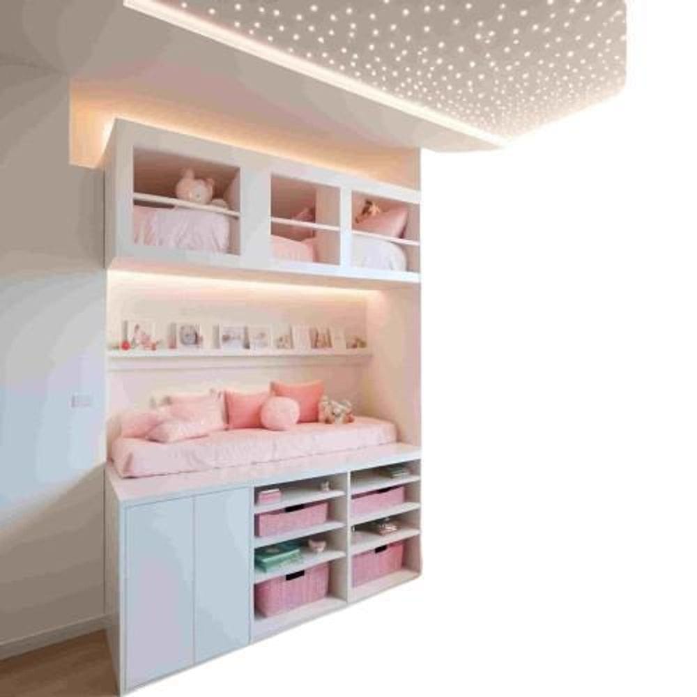 Kit Reluzente Fibra Ótica Rgbw 300 Pontos Brilho