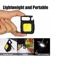 Lanterna Recarregável Chaveiro Multifunção Led Thor Com Abridor Cor Preto Luz Branco