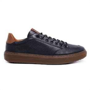 Sapato Viena Couro Masculino Confortável Cadarço