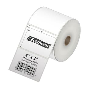 Etiquetas térmicas 4x3cm 5580 Etiquetas 6 rolos para Zebra, Munbyn