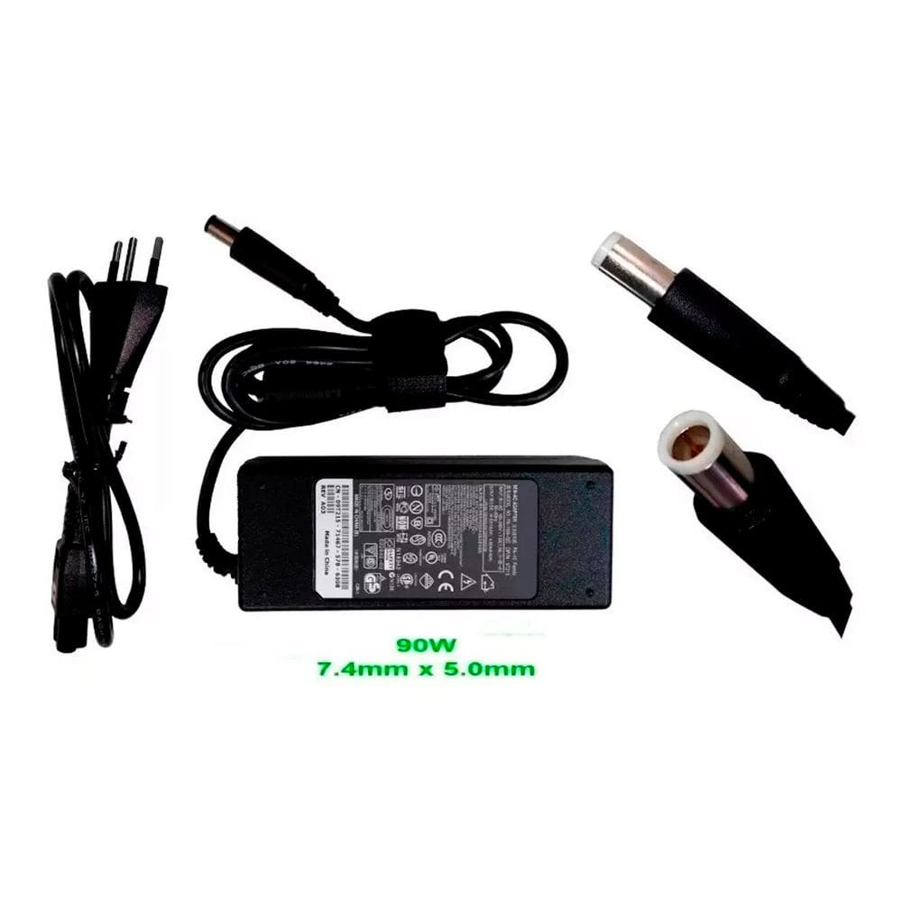 Carregador NBC Compatível Para Dell Inspiron Vostro 19,5v 4.62a 90w Pa-10 De1908