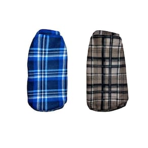 Kit 2 Roupas Para Cães - Suéter De Inverno M