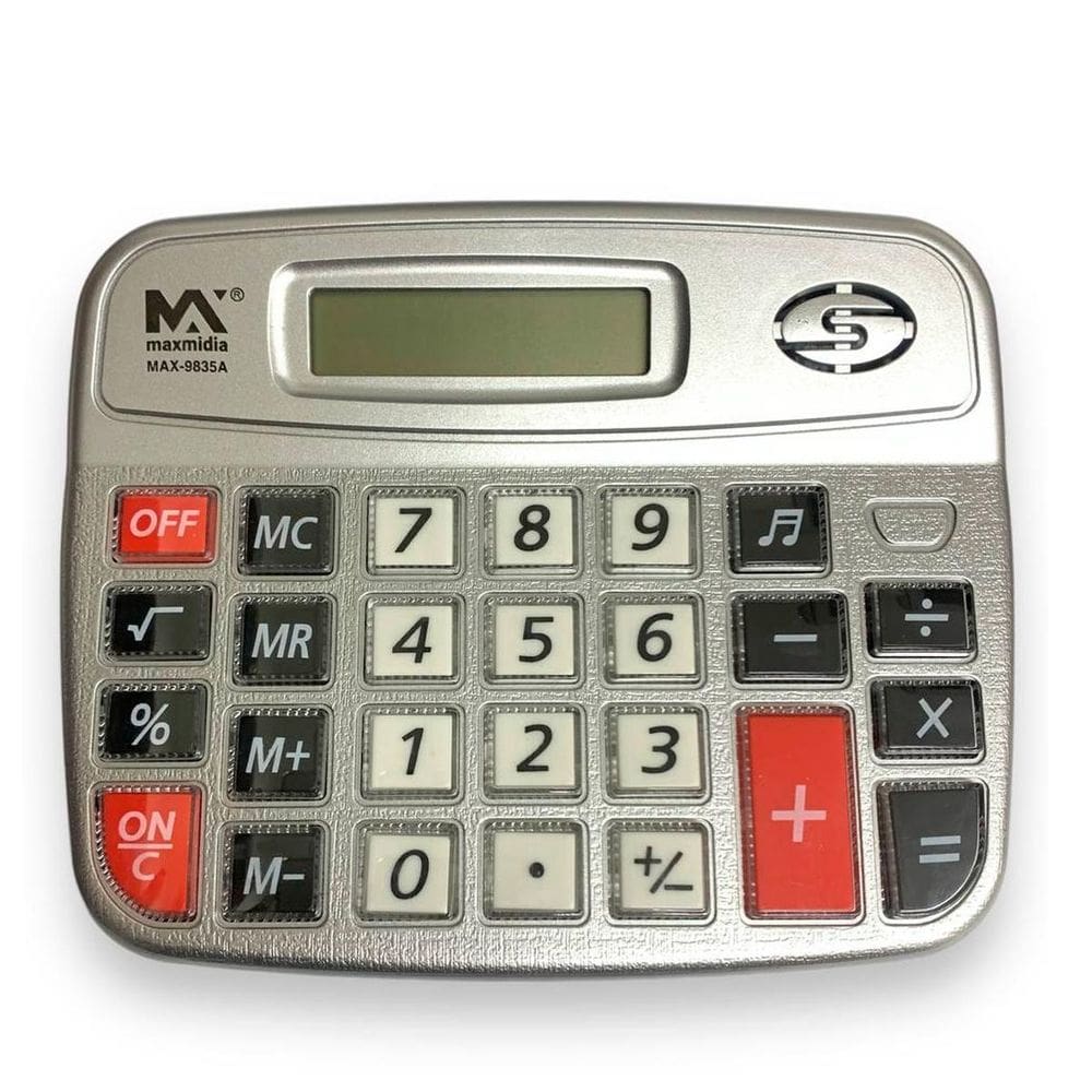 Calculadora Eletrônica De Mesa Multiuso 8 Dígitos Escritorio