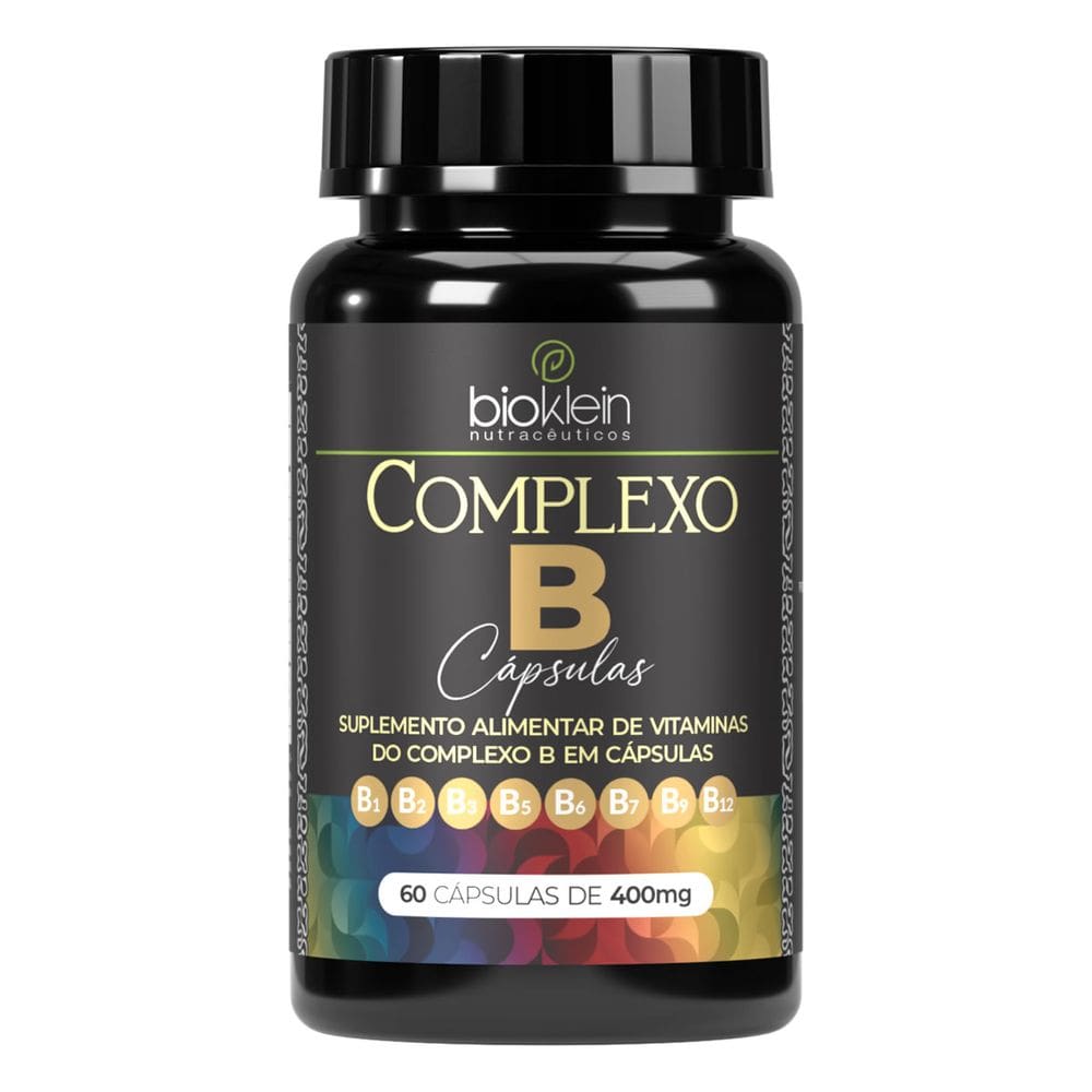 Complexo B Vitamina 400mg 60 Cápsulas Bioklein