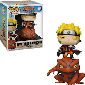 Boneco Funko Pop Naruto Rides Naruto On Gamakichi 106