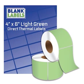 Etiquetas de envio Etiquetas em branco 4x6cm Direct Thermal 1000 unidades