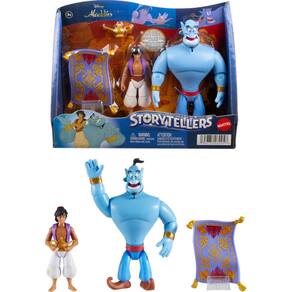 Conjunto de bonecos Mattel Disney Aladdin Storytellers, pacote com 3