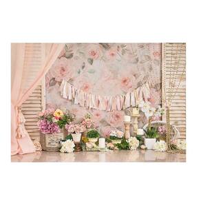 Fundo Fotográfico Newborn Floral 3,0X2,5 Ffg-514