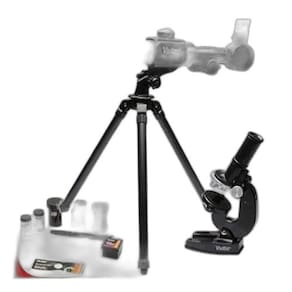Kit Telescópio Microscópio + Acessórios Vivtelmic20 Vivitar