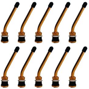 10 Unidades Válvula Para Pneu Sem Câmara Tr-572 Fiontar