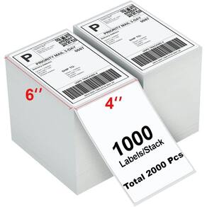 Etiqueta térmica de envio direto KingTac 4x6 2000 Labels