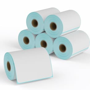 Etiquetas térmicas de envio FunGlam 4x6" 250 etiquetas/rolo de 6 rolos
