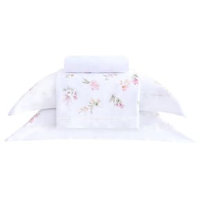 Jogo Cama Queen Buddemeyer 300 Fios Bud Vision Flora