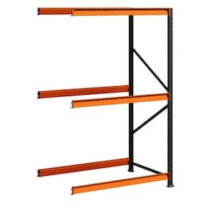 Mini Porta Pallet MPP250 Kg Kit Continuação Lx 2,00 x 1,20 x 0,60 Sem Bandejas - Amapá