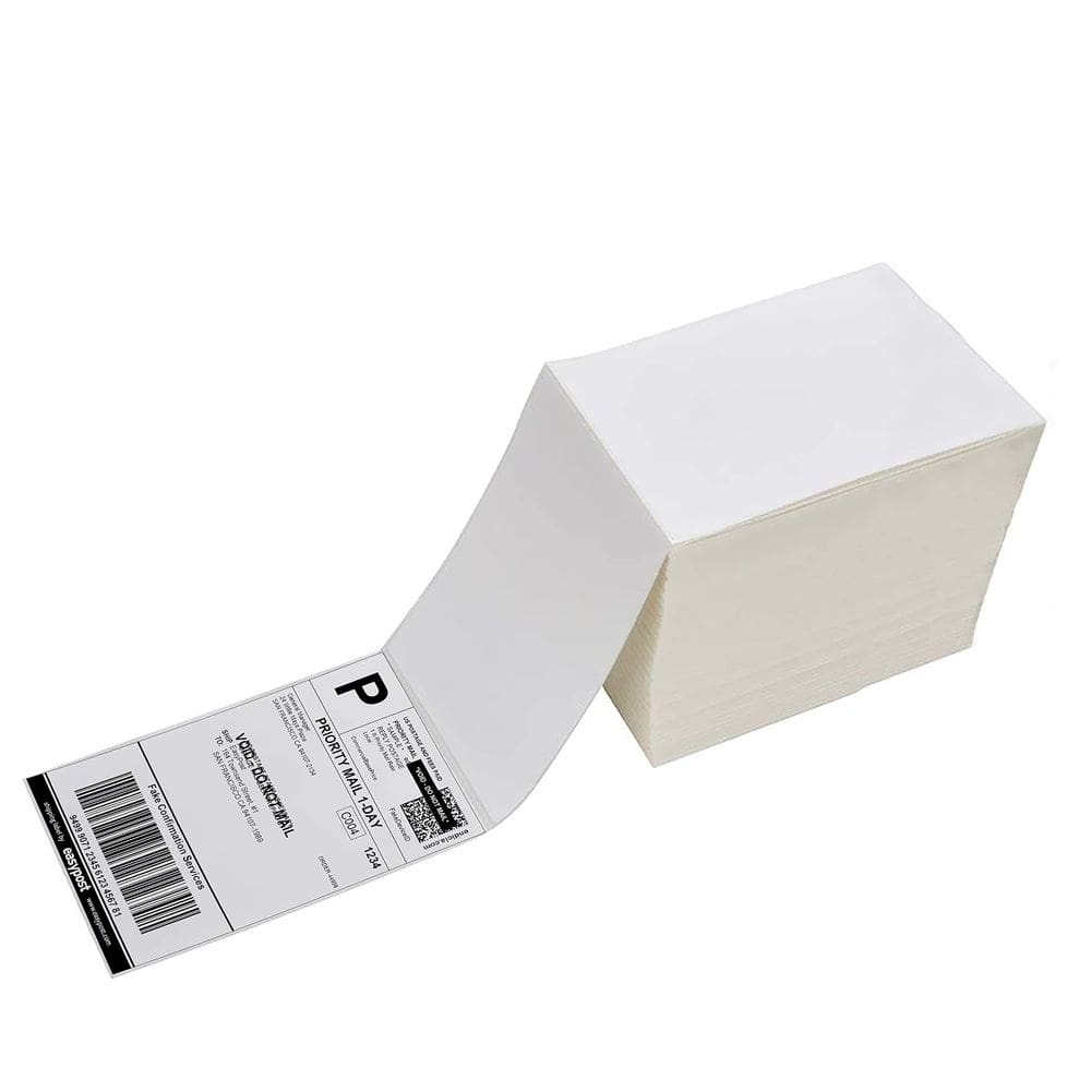 Etiquetas de transporte térmicas Immuson 4x6cm 1000 Labels Fanfold