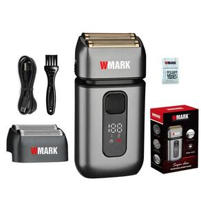 Maquina Profissional Shaver Finalização Wmark Ng 986 Prata