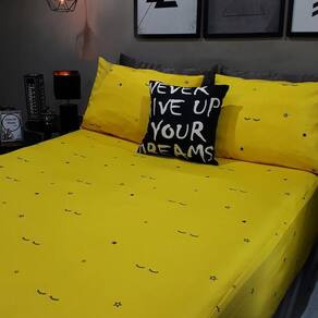 Lençol Com Elástico Casal Comum 4 Un Sonhos Com Almofada