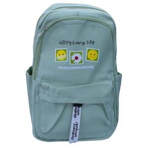 Mochila Casual Feminina Happy Every Day Verde - Quanhe