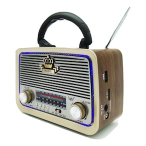 Radio Retro A-3099 Am Fm Entrada Usb Cartão Sd Aux Pendrive