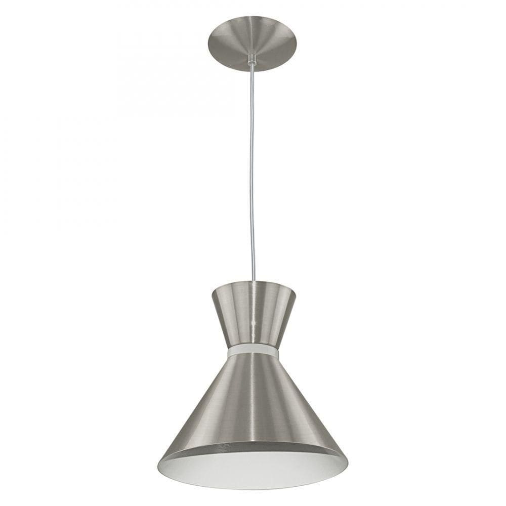 Lustre Pendente Berlin 21cm Mesa Balcão Gourmet Escovado