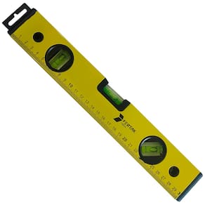 Nível Reforçado Profissional 30cm 3 Bulbos Alumínio Nivelamento Fertak