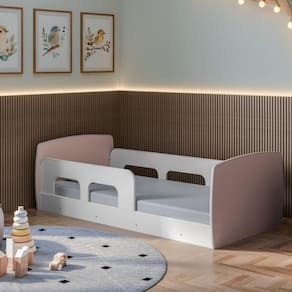 Mini Cama montessoriana com Proteção Lateral Ninho Movelbras