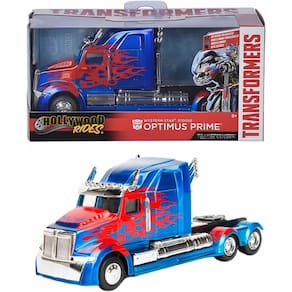 Miniatura Caminhão Transformers 5 Optimus Prime 1/32 Jada