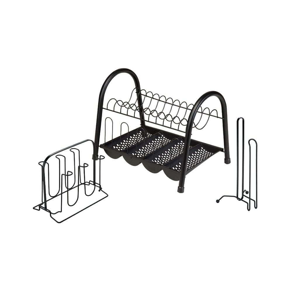 Kit Cozinha Arthi com 3 Peças Preto 9109