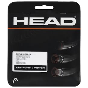Corda Head Squash Reflex 18L 1.20mm Preta Set Individual