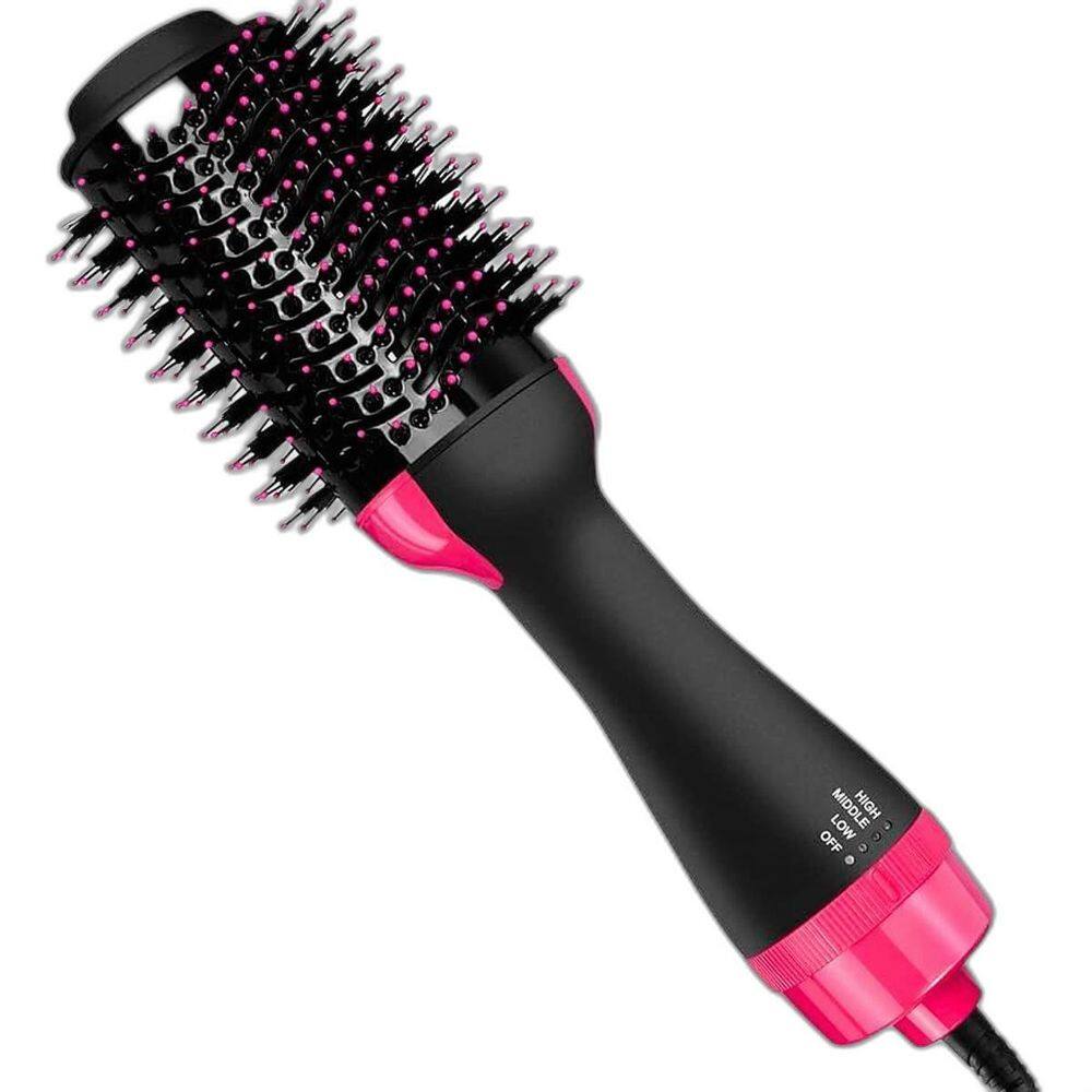 Secador Cabelo Profissional E Escova Alisadora Secadora