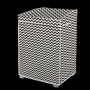 Capa Máquina De Lavar Forrada Zigzag G