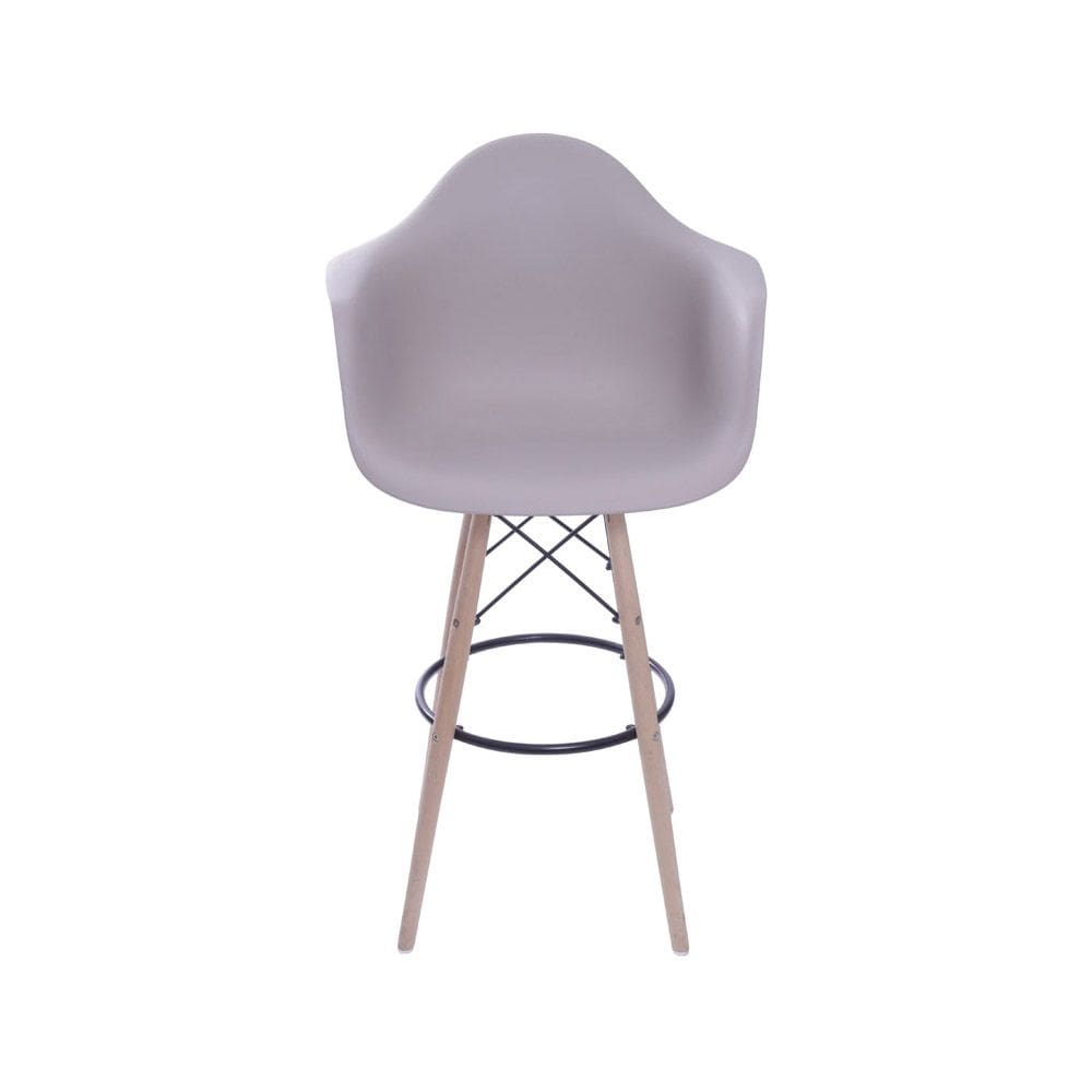 Banqueta Eames DKR com Braço - Bege