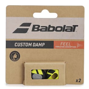 Antivibrador Babolat Custom Damp Com 2 Unidades Preto e Amarelo