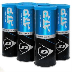 Bola de Tênis Dunlop ATP Premium - Pack com 6 Tubos