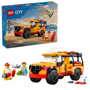 Lego City 60453 - Caminhão De Resgate De Praia Salva-Vidas