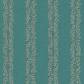 Papel De Parede Waverly Stripes Turning Tides Azul-prata Sv2711 Waverly Stripes Sv2711
