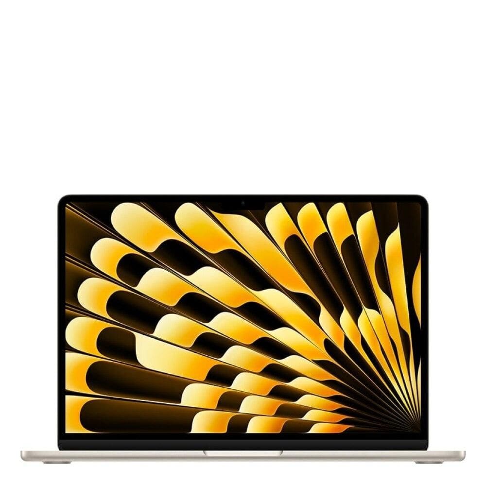Apple MacBook Air 15", M3, CPU de 8 núcleos, GPU de 10 núcleos, 24GB RAM, 512GB SSD - Estelar