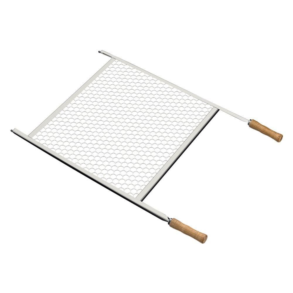 Grelha Para Churrasco Tramontina 26490002 83x55 Aço Inox 26490002