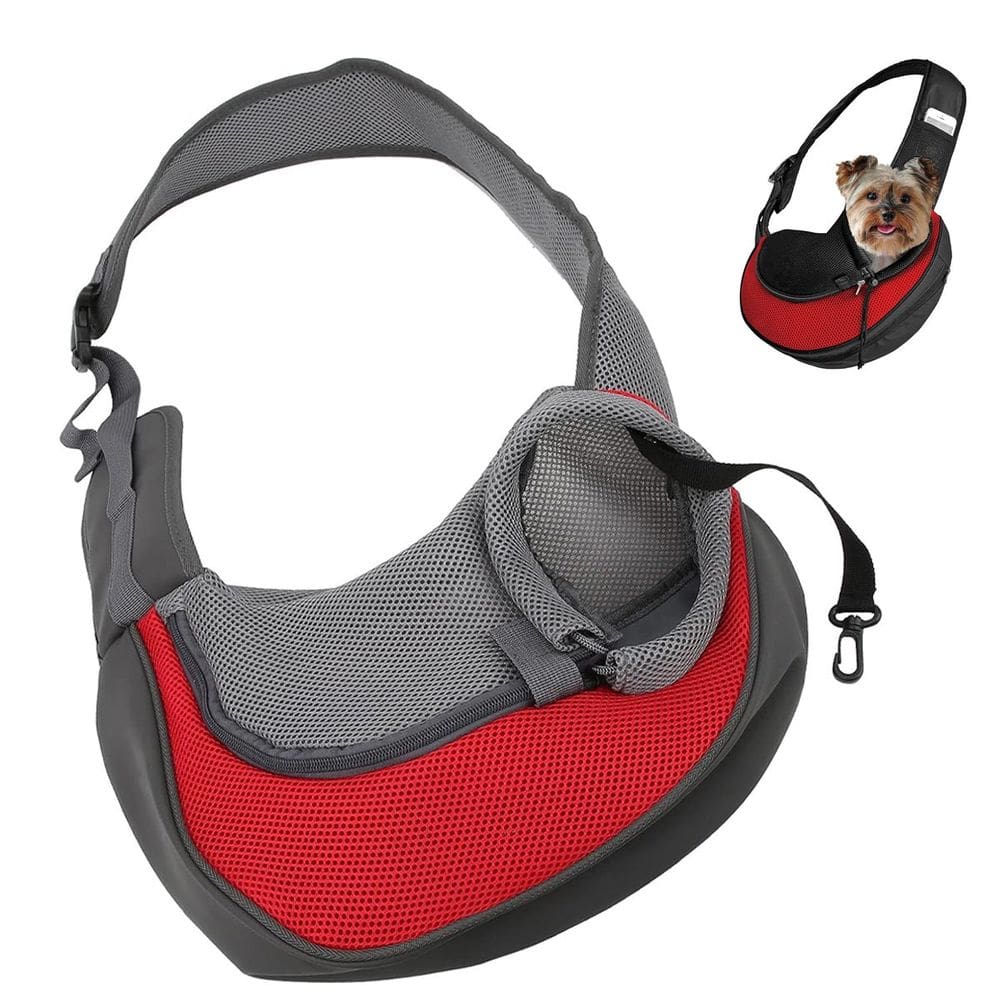 Bolsa Canguru Gato Cao Pet Cachorro Mochila Transversal Carregador Pequeno Porte Animal de Estimaçao Ombro Costas Lazer Caminhada Passeio Viagem
